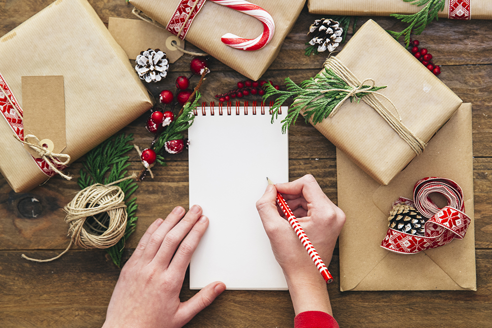 Writing a Christmas list