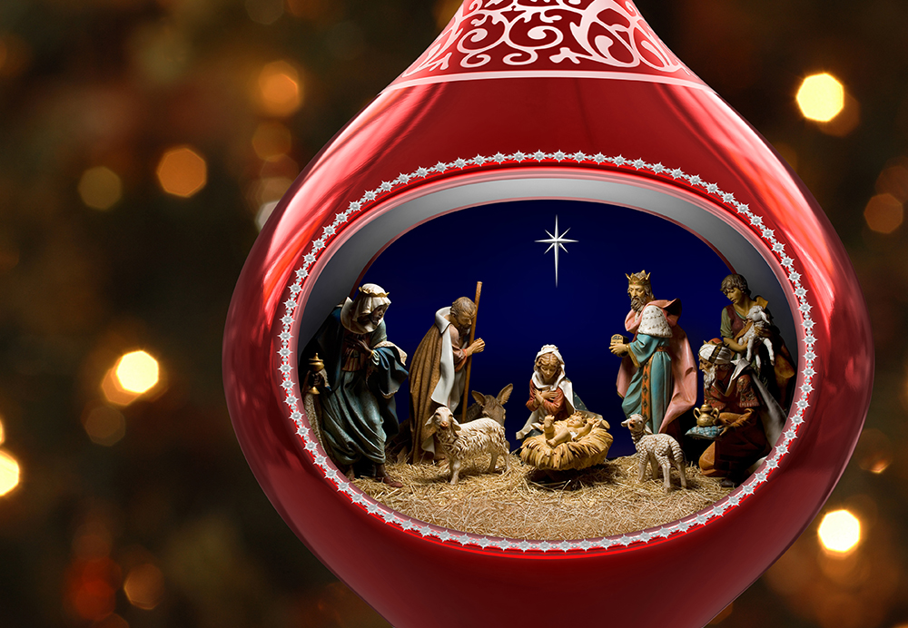nativity scene ornament