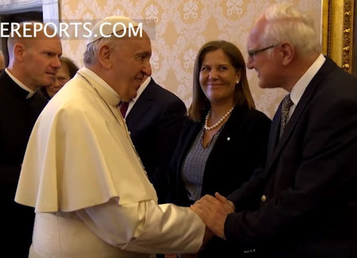 VIDEO: Pope meets with European Federation for Life and Human Dignity