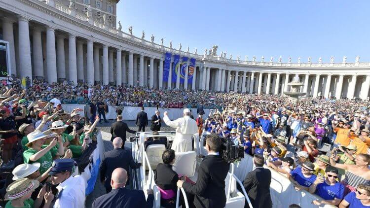 Extraordinary Audience with Pope Francis, from Vatican Media