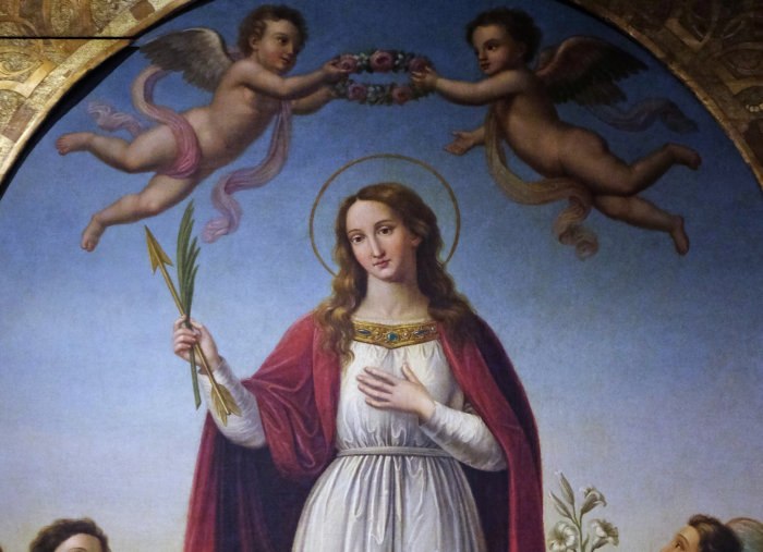 The Discovery of Saint Philomena