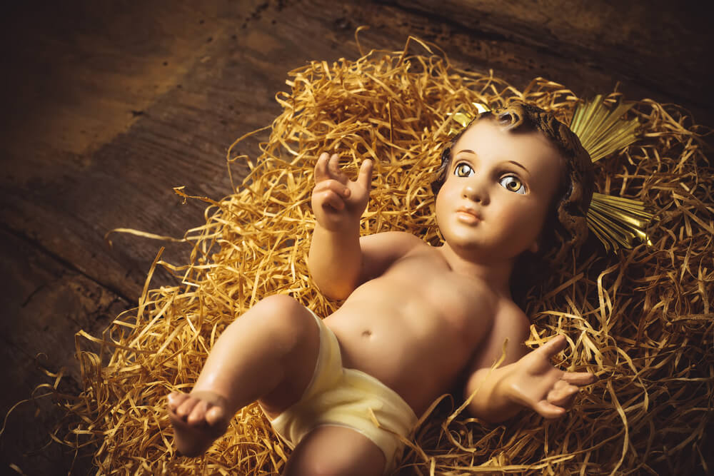 baby jesus in manger
