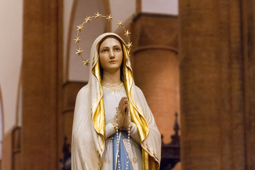 Statue of Our Lady of Lourdes