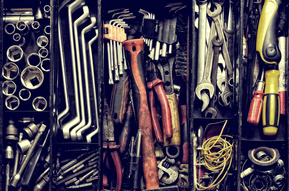 toolbox for car repair