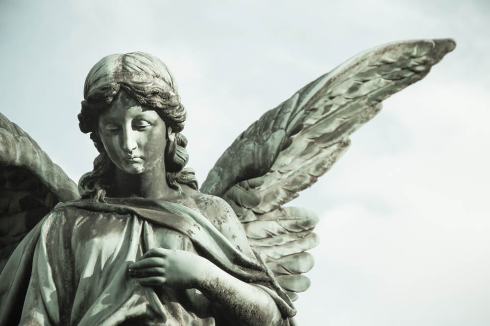 guardian angel sculpture