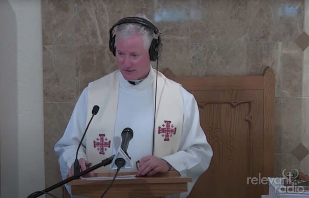 Fr. Rocky leads Family Rosary Across America