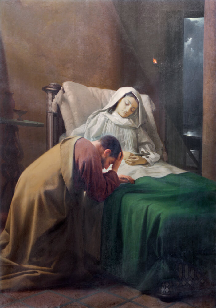 Death of St. Monica
