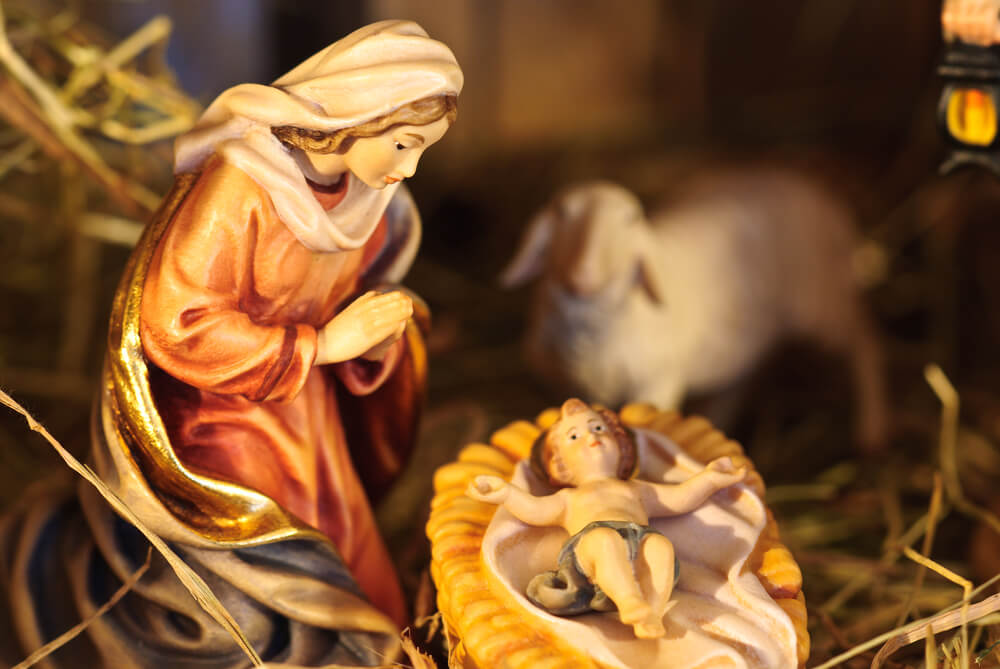 Mary and Baby Jesus, family tradition