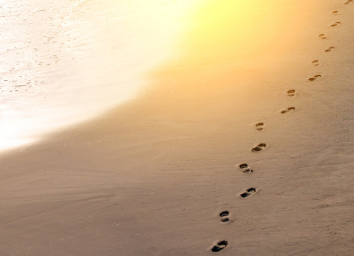 Following in the Footsteps of the Saints Following in the Footsteps of the Saints