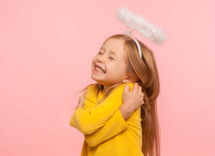 Are angels considered saints?