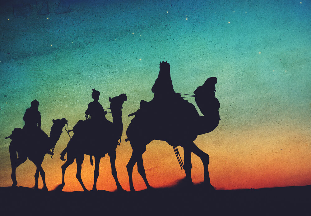 magi on camels