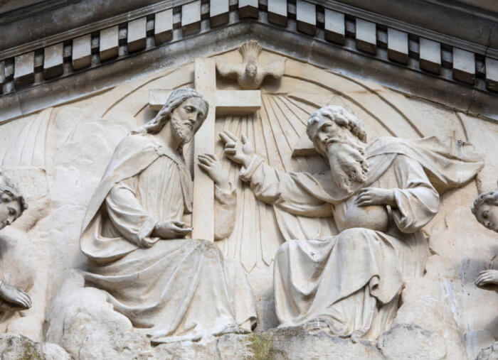 Before Jesus was born, were there only the Father and the Holy Spirit?