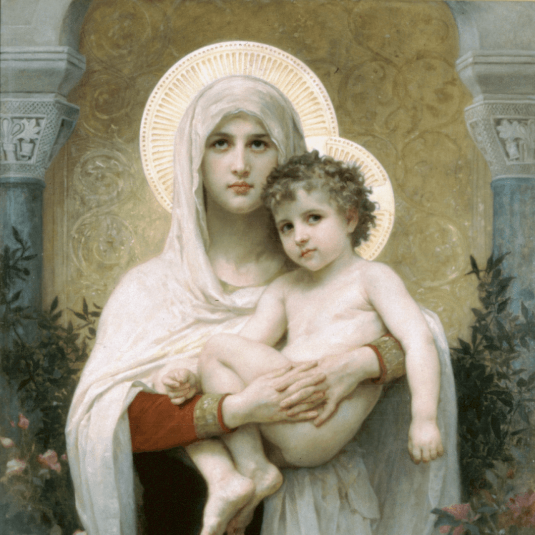 madonna of the roses