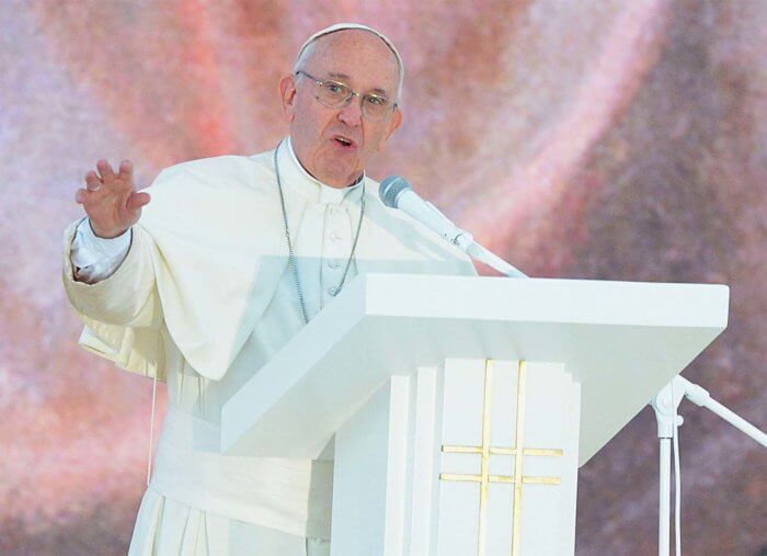 Pope calls for Day of Fasting for Peace on March 2