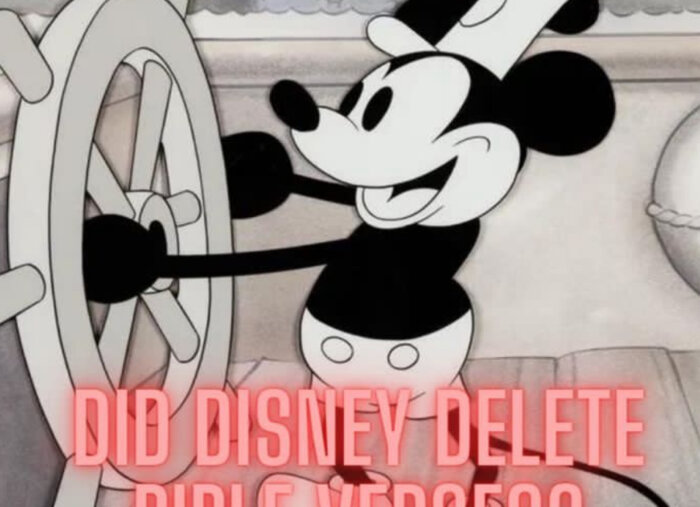 Did Disney Delete Bible Verses? (The Cale Clarke Show) Did Disney Delete Bible Verses? (The Cale Clarke Show)