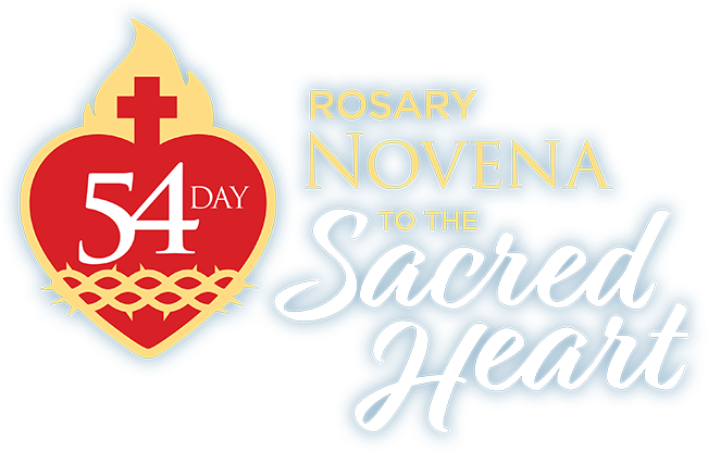 54 Day Rosary Novena to the Sacred Heart Logo