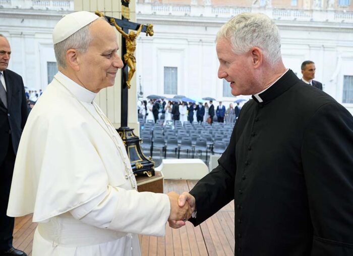 Fr. Rocky Meets Pope Leo XIV: United in Prayer for Peace Fr. Rocky Meets Pope Leo XIV: United in Prayer for Peace