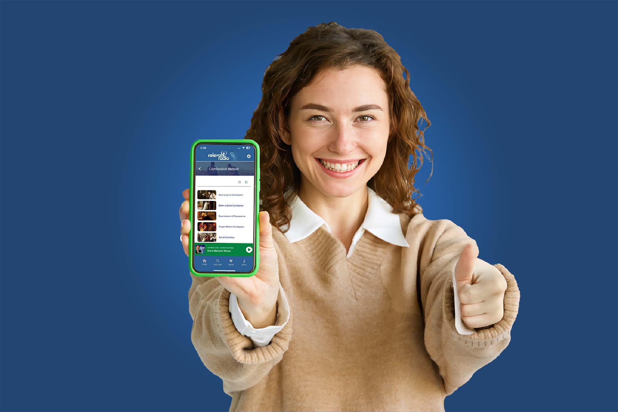 The Relevant Radio app