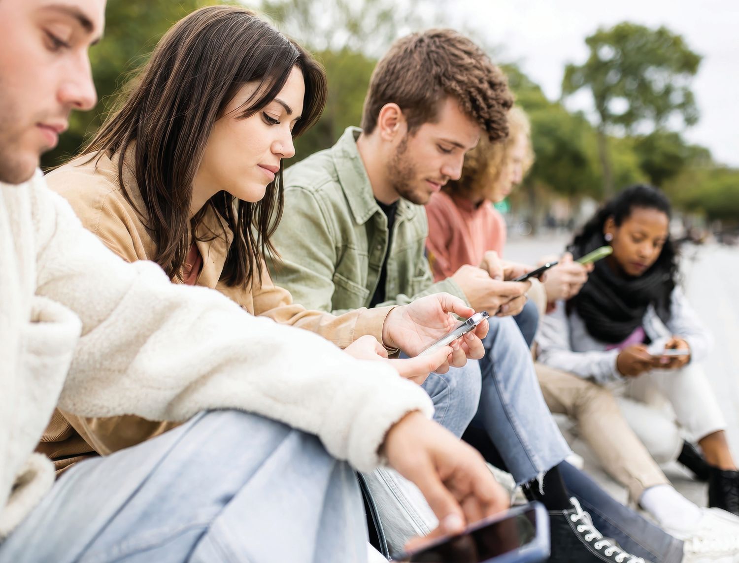 A generation formed by screens