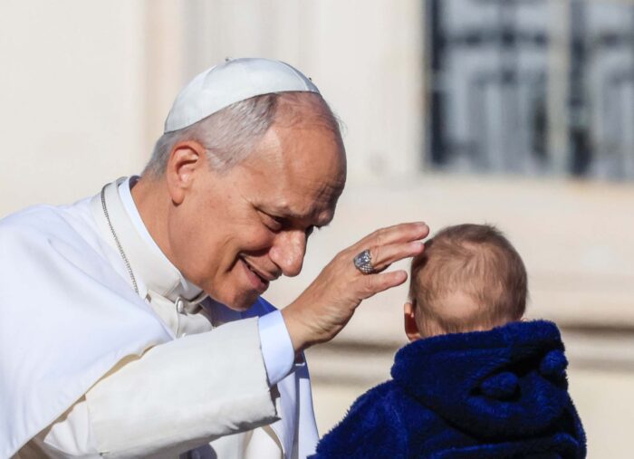 Pope Leo Prays the Holy Rosary for Peace at the Grotto of Lourdes in the Vatican